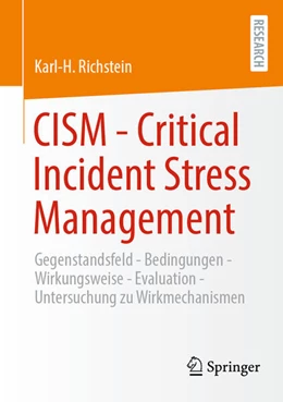 Abbildung von Richstein | CISM - Critical Incident Stress Management | 1. Auflage | 2025 | beck-shop.de