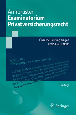 Abbildung von Armbrüster | Examinatorium Privatversicherungsrecht | 3. Auflage | 2024 | beck-shop.de