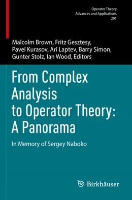 Abbildung von Brown / Gesztesy | From Complex Analysis to Operator Theory: A Panorama | 1. Auflage | 2024 | beck-shop.de