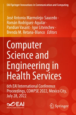 Abbildung von Marmolejo-Saucedo / Rodríguez-Aguilar | Computer Science and Engineering in Health Services | 1. Auflage | 2024 | beck-shop.de