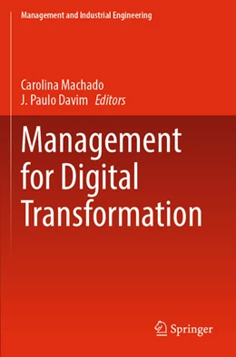 Abbildung von Davim / Machado | Management for Digital Transformation | 1. Auflage | 2024 | beck-shop.de