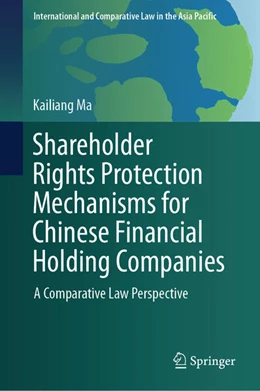 Abbildung von Ma | Shareholder Rights Protection Mechanisms for Chinese Financial Holding Companies | 1. Auflage | 2025 | beck-shop.de