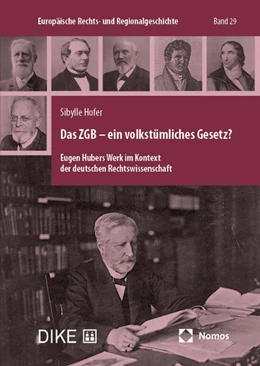 Abbildung von Hofer | Das ZGB - ein volkstümliches Gesetz? | 1. Auflage | 2024 | beck-shop.de