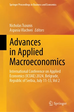 Abbildung von Tsounis / Vlachvei | Advances in Applied Macroeconomics | 1. Auflage | 2025 | beck-shop.de