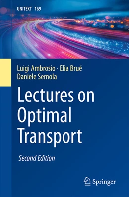 Abbildung von Ambrosio / Brué | Lectures on Optimal Transport | 2. Auflage | 2025 | 169 | beck-shop.de