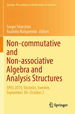 Abbildung von Silvestrov / Malyarenko | Non-commutative and Non-associative Algebra and Analysis Structures | 1. Auflage | 2024 | 426 | beck-shop.de