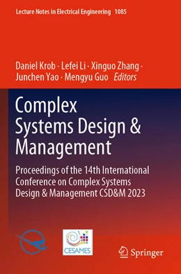 Abbildung von Krob / Li | Complex Systems Design & Management | 1. Auflage | 2024 | 1085 | beck-shop.de