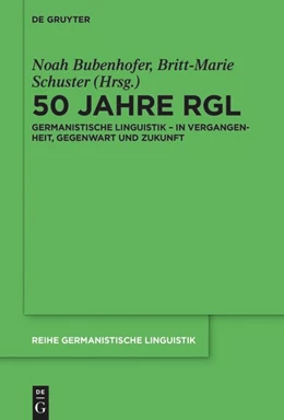 Abbildung von Bubenhofer / Schuster | Germanistische Linguistik | 1. Auflage | 2025 | beck-shop.de