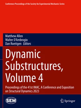 Abbildung von Allen / Roettgen | Dynamic Substructures, Volume 4 | 1. Auflage | 2024 | beck-shop.de