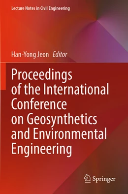 Abbildung von Jeon | Proceedings of the International Conference on Geosynthetics and Environmental Engineering | 1. Auflage | 2024 | beck-shop.de