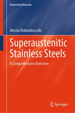 Abbildung von Malandruccolo | Superaustenitic Stainless Steels | 1. Auflage | 2024 | beck-shop.de