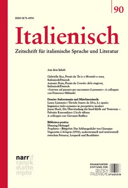 Abbildung von Föcking | Italienisch Band 90 | 45. Jahrgang, Heft 2 | 1. Auflage | 2024 | beck-shop.de