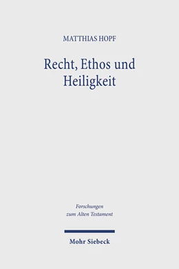 Abbildung von Hopf | Recht, Ethos und Heiligkeit | 1. Auflage | 2024 | 183 | beck-shop.de