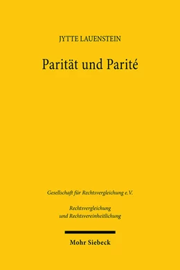 Abbildung von Lauenstein | Parität und Parité | 1. Auflage | 2025 | beck-shop.de