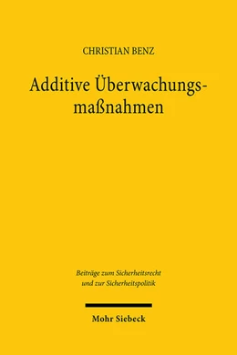 Abbildung von Benz | Additive Überwachungsmaßnahmen | 1. Auflage | 2024 | 16 | beck-shop.de