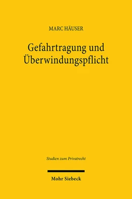 Abbildung von Häuser | Gefahrtragung und Überwindungspflicht | 1. Auflage | 2024 | 125 | beck-shop.de