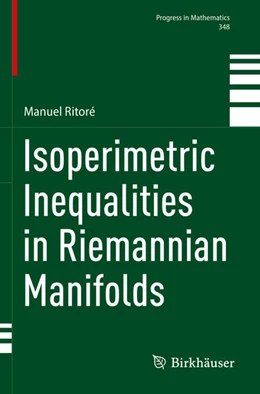 Abbildung von Ritoré | Isoperimetric Inequalities in Riemannian Manifolds | 1. Auflage | 2024 | 348 | beck-shop.de