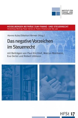 Abbildung von Kube / Reimer | Das negative Vorzeichen im Steuerrecht | 1. Auflage | 2021 | beck-shop.de