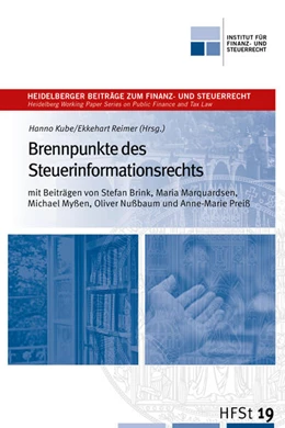 Abbildung von Kube / Reimer | Brennpunkte des Steuerinformationsrechts | 1. Auflage | 2022 | beck-shop.de