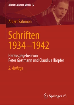 Abbildung von Gostmann / Salomon | Schriften 1934 - 1942 | 2. Auflage | 2024 | beck-shop.de