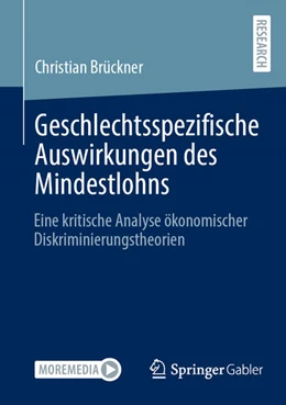 Abbildung von Brückner | Geschlechtsspezifische Auswirkungen des Mindestlohns | 1. Auflage | 2024 | beck-shop.de