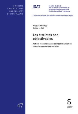 Abbildung von Reding | Les atteintes non objectivables | 1. Auflage | 2024 | beck-shop.de