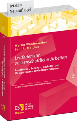 Abbildung von Wördenweber / Melcher | Leitfaden für wissenschaftliche Arbeiten | 3. Auflage | 2024 | beck-shop.de