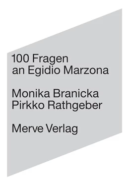 Abbildung von Branicka / Rathgeber | 100 Fragen an Egidio Marzona | 1. Auflage | 2024 | beck-shop.de