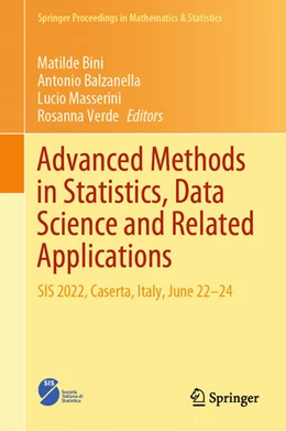 Abbildung von Bini / Balzanella | Advanced Methods in Statistics, Data Science and Related Applications | 1. Auflage | 2024 | beck-shop.de