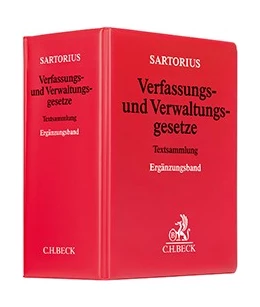 Abbildung von Sartorius | Verfassungs- und Verwaltungsgesetze der Bundesrepublik Deutschland Ergänzungsband Ordner 100 mm • Ersatzordner (leer) | 1. Auflage | | beck-shop.de