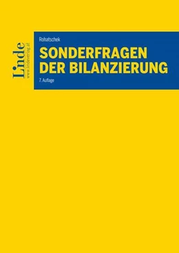 Abbildung von Rohatschek | Sonderfragen der Bilanzierung | 7. Auflage | 2024 | beck-shop.de