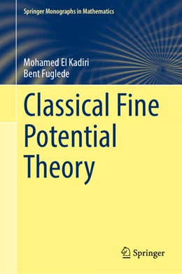 Abbildung von El Kadiri / Fuglede | Classical Fine Potential Theory | 1. Auflage | 2025 | beck-shop.de