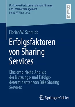 Abbildung von Schmidt | Erfolgsfaktoren von Sharing Services | 1. Auflage | 2024 | beck-shop.de