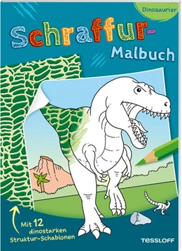 Abbildung von Schraffur-Malbuch. Dinosaurier | 1. Auflage | 2025 | beck-shop.de