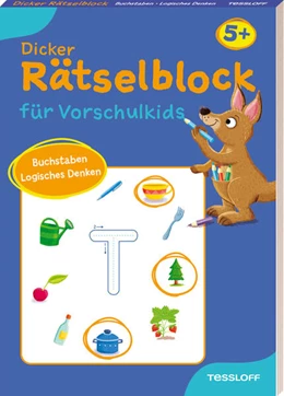 Abbildung von Dicker Rätselblock für Vorschulkids. Buchstaben, Logisches Denken | 1. Auflage | 2025 | beck-shop.de