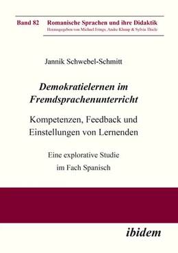 Abbildung von Schwebel-Schmitt | Demokratielernen im Fremdsprachenunterricht: Kompetenzen, Feedback und Einstellungen von Lernenden | 1. Auflage | 2025 | beck-shop.de