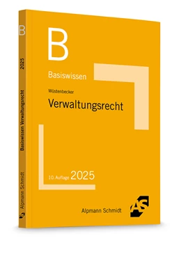 Abbildung von Wüstenbecker | Basiswissen Verwaltungsrecht | 10. Auflage | 2025 | beck-shop.de