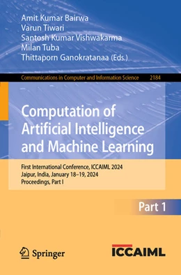 Abbildung von Bairwa / Tiwari | Computation of Artificial Intelligence and Machine Learning | 1. Auflage | 2024 | beck-shop.de