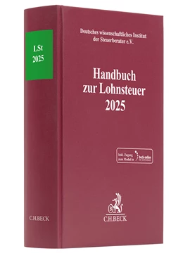 Abbildung von Handbuch zur Lohnsteuer 2025: LSt 2025 | 1. Auflage | 2025 | beck-shop.de