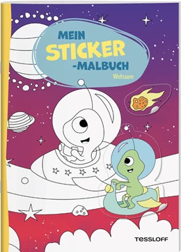 Abbildung von Mein Sticker-Malbuch. Weltraum | 1. Auflage | 2025 | beck-shop.de