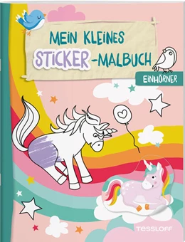 Abbildung von Mein kleines Sticker-Malbuch. Einhörner | 1. Auflage | 2025 | beck-shop.de