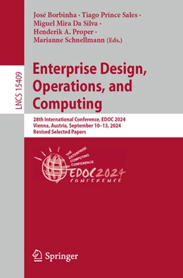 Abbildung von Borbinha / Prince Sales | Enterprise Design, Operations, and Computing | 1. Auflage | 2025 | 15409 | beck-shop.de