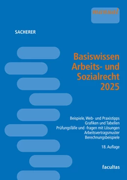 Abbildung von Sacherer | Basiswissen Arbeits- und Sozialrecht 2025 | 1. Auflage | 2025 | beck-shop.de