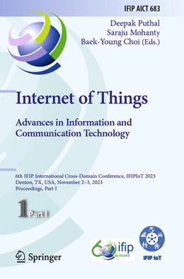 Abbildung von Puthal / Choi | Internet of Things. Advances in Information and Communication Technology | 1. Auflage | 2024 | beck-shop.de