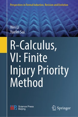 Abbildung von Li / Sui | R-Calculus, VI: Finite Injury Priority Method | 1. Auflage | 2024 | beck-shop.de