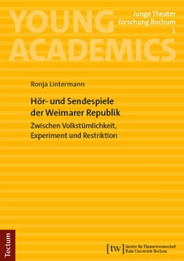 Abbildung von Lintermann | Hör- und Sendespiele der Weimarer Republik | 1. Auflage | 2024 | beck-shop.de