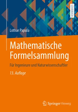 Abbildung von Papula | Mathematische Formelsammlung | 13. Auflage | 2024 | beck-shop.de