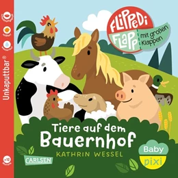 Abbildung von Baby Pixi (unkaputtbar) 141: Flippediflapp: Tiere auf dem Bauernhof | 1. Auflage | 2025 | beck-shop.de