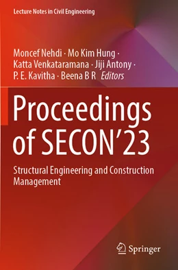 Abbildung von Nehdi / Hung | Proceedings of SECON’23 | 1. Auflage | 2024 | 381 | beck-shop.de