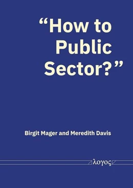 Abbildung von Öztürk / Karras | ``How to Public Sector?'' | 1. Auflage | 2024 | beck-shop.de